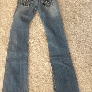 Miss Me Women's Boot Cut Jeans - Blue